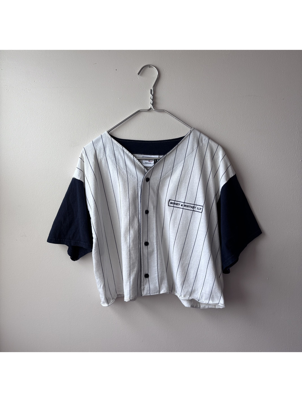 Badger Sport Pinstripe Button-Up Shirt